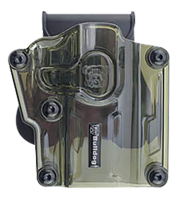 Bulldog Cases & Vaults Max OWB Paddle Holster, Multi Fit, Polymer, Transparent Green, MX004 by USA Bulldog Cases & Vaults Outside The Waistband Holsters
