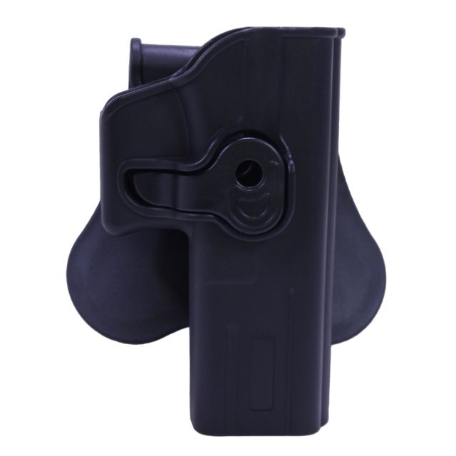 Bulldog Cases & Vaults Rapid Release Polymer Holster Glock 21 Right Hand Black Black