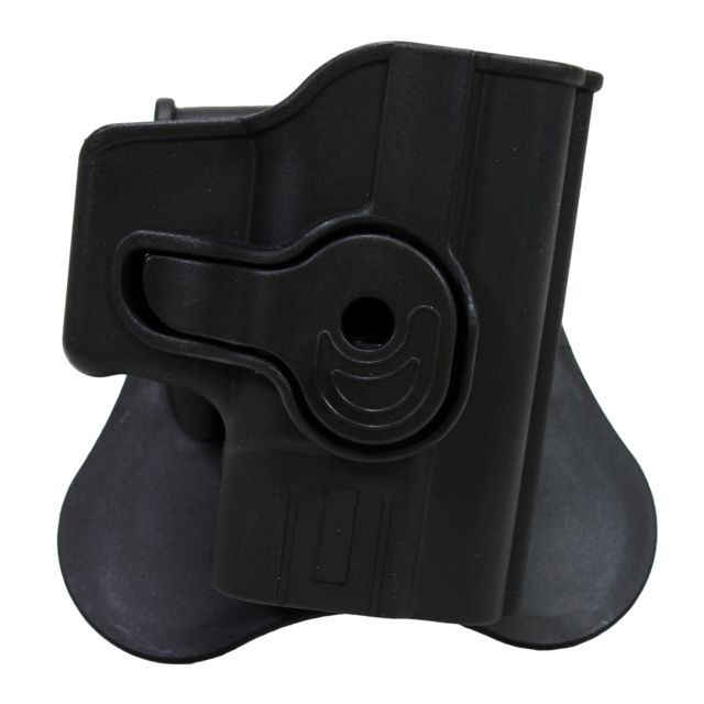 Bulldog Cases & Vaults Rapid Release Polymer Holster Springfield Armory XD Compact Right Hand Black Black - Bulldog Cases & Vaults