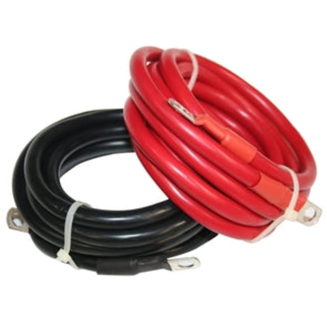 Bulldog Winch 3ft Plug Extension for 10065X Series Black/Red