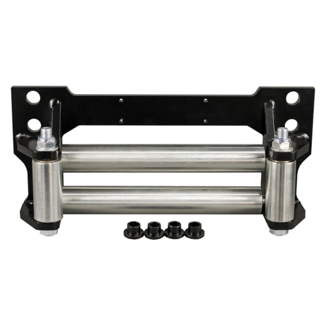 Bulldog Winch Roller Fairlead for 20K Hydraulic Silver