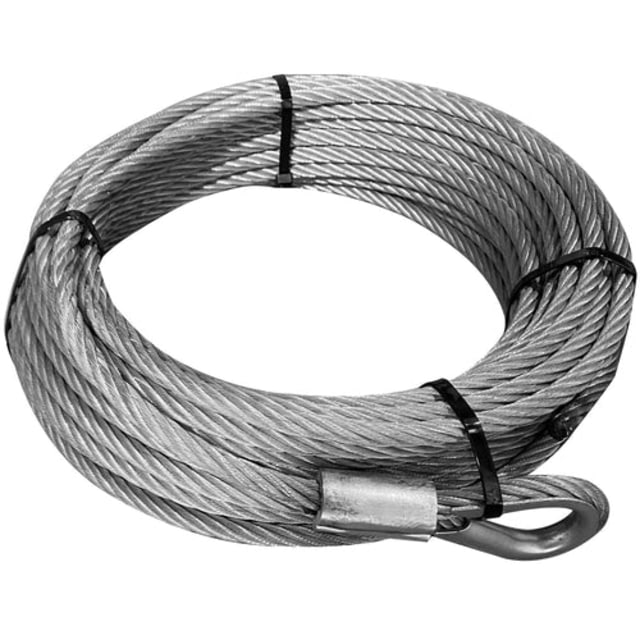 Bulldog Winch Wire Rope 35/64in. X 157.5 ft /14mm X 48m w/Swivel Hook