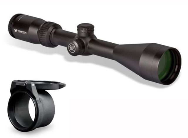 Vortex Crossfire II 3-9x50 mm Rifle Scope 1 in Tube Second Focal Plane Black Hard Anodized Non-Illuminated Dead-Hold BDC Reticle MOA Adjustment w/
