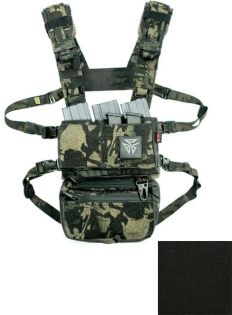 Burn Proof Gear Modular Chest Rig System Black - Burn Proof Gear