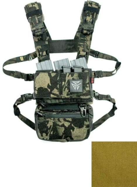 Burn Proof Gear Modular Chest Rig System Coyote Brown - Burn Proof Gear