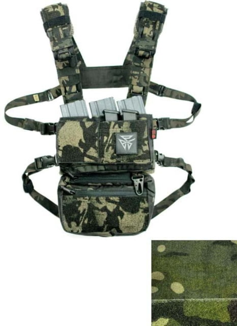 Burn Proof Gear Modular Chest Rig System Multicam Tropic - Burn Proof Gear