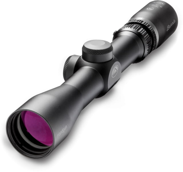 Burris Handgun 2-7x32 mm Rifle Scope 1 in Tube Second Focal Plane Matte Non-Illuminated Plex Reticle MOA Adjustment Black