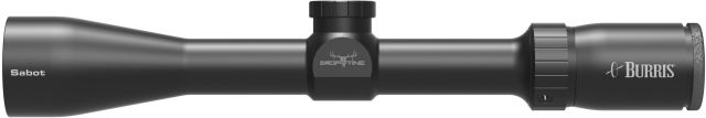 Burris Droptine 3-9x40 mm Rifle Scope 1 in Tube Second Focal Plane Matte Non-Illuminated Ballistic Plex 22LR Reticle MOA Adjustment Black