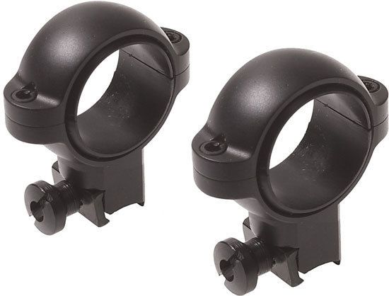 Burris Signature Rimfire/Airgun .22 1 Inch Rifle Scope Medium Ring Pair - Matter Black
