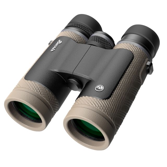 Burris Bino Droptine 10x42mm Roof Prism Binoculars Rubber Brown/Black - Burris