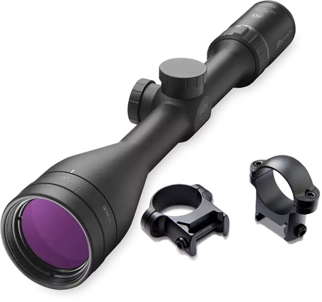 Burris Droptine 4.5-14x42mm 1in Tube Rifle Scope w/ZR Rings Second Focal Plane Ballistic Plex Black - Burris