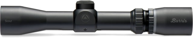 Burris Scout 2-7x32 mm Rifle Scope 1 in Tube Second Focal Plane Matte Non-Illuminated Ballistic Plex Reticle MOA Adjustment Black