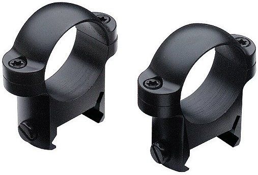 EDEMO Burris Zee 1in Steel Rifle Scope Rings - Medium Black Gloss  EDEMO1 - Burris
