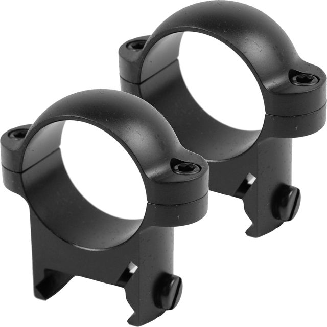 Burris Zee 1in Steel Rifle Scope Rings - Medium Black Matte