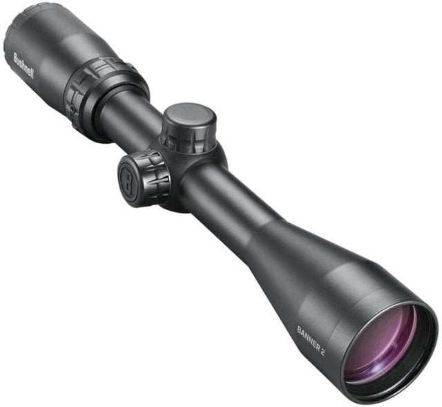 Bushnell Bushnell Banner 2 1in Tube Rifle Scope Second Focal Plane DOA Quick Ballistic Reticle Black