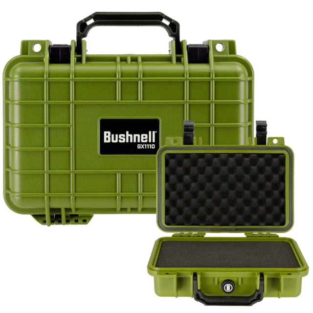 Bushnell 11.6in Waterproof Hard Single Gun Case w/Foam Green - Bushnell