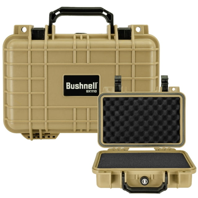 Bushnell 11.6in Waterproof Hard Single Gun Case w/Foam Tan - Bushnell