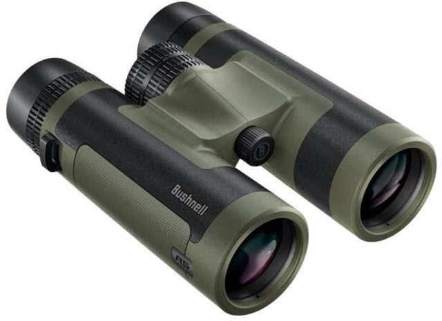 Bushnell R5 BaK-4 10x42mm Roof Prism Binocular, Black/Green, 29757019547 by USA Bushnell Binoculars