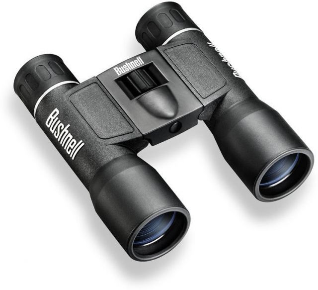 Bushnell Powerview 16x32mm Folding Binoculars Box Pack Matte Black - Bushnell