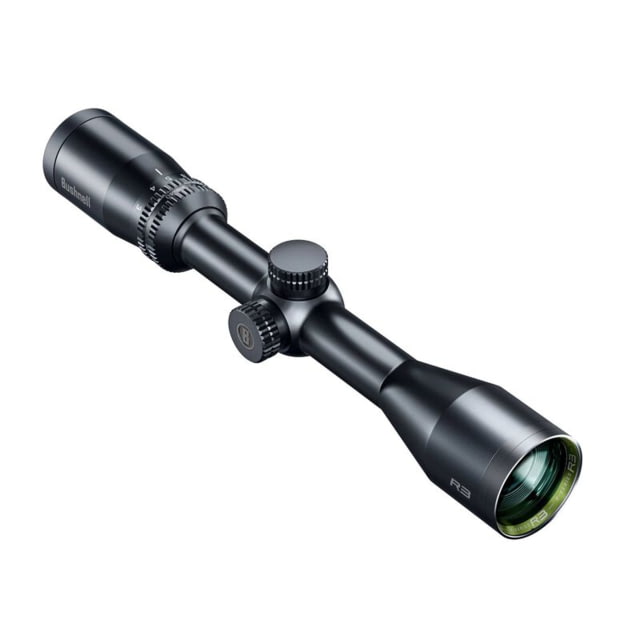 Bushnell R3 Rifle Scope 1in Second Focal Plane DOA-QBR Reticle Black