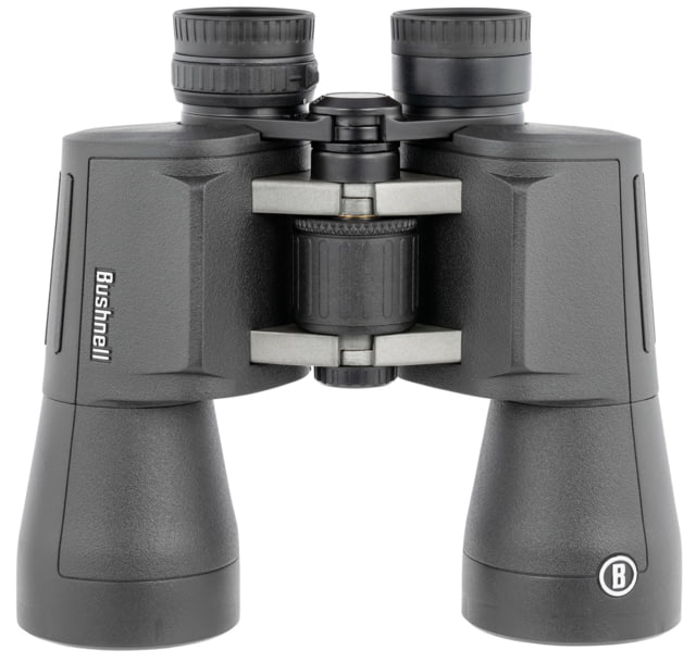 Bushnell Powerview 2 m Porro Prism Binoculars .39 Eye Relief Black Rubber Armor