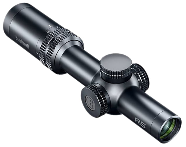 Bushnell R5 LPVO 30mm Rifle Scope Second Focal Plane Illuminated DD2-QA Reticle Black