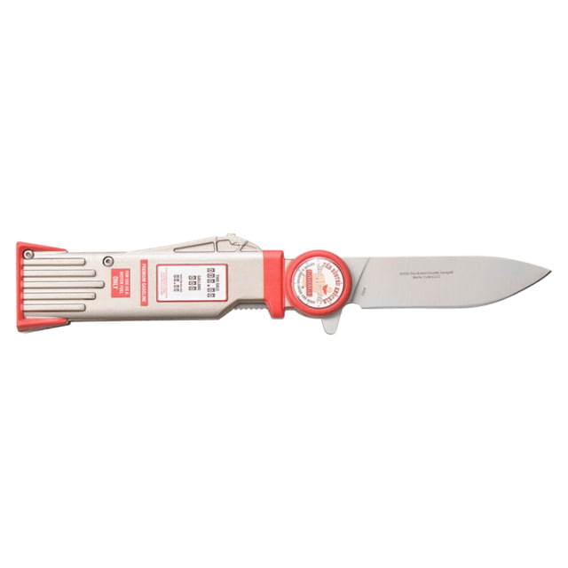 Busted Knuckle Garage Spring Assisted Knife 3in 3Cr13 Stainless Steel Drop Point Gray - Busted Knuckle