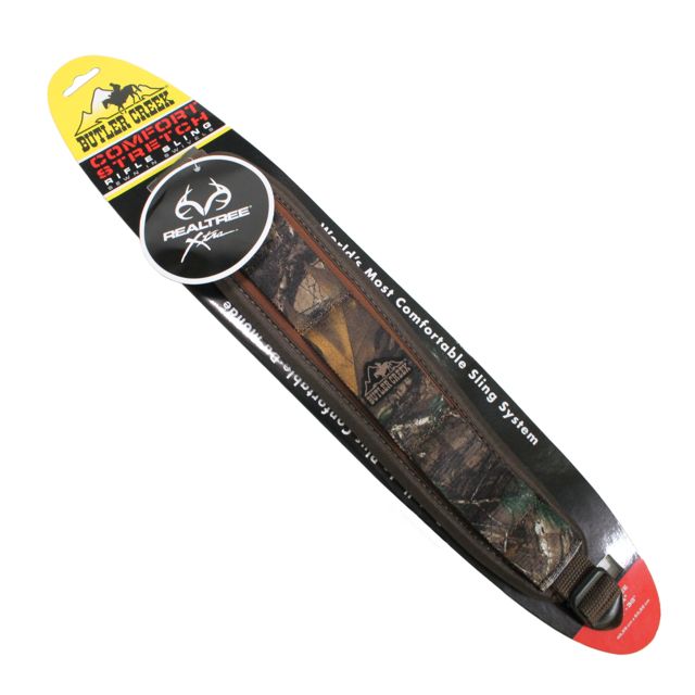 Butler Creek Comfort Stretch Gun Sling Rifle w/Uncle Mike's QD Swivel Realtree Xtra