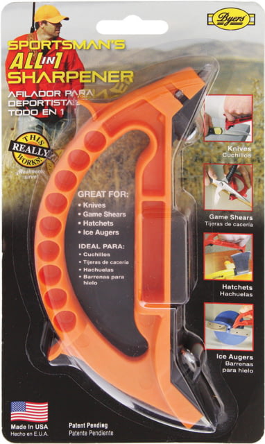 Byers All In 1 Sharpener 6.25" overall - Byers