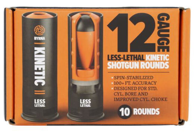 Byrna Technologies Kinetic Less Lethal 12 Gauge 1.40in 0.15 Oz Shotgun Ammunition 10 Rounds na Technologies Kinetic Less Lethal 12 Gauge 1.40in 0.15 Oz Shotgun Ammunition 10 Rounds Ammo