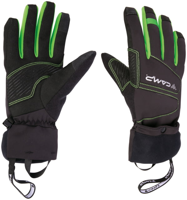 C.A.M.P. G Comp Warm Gloves Black/Green Medium - C.A.M.P.