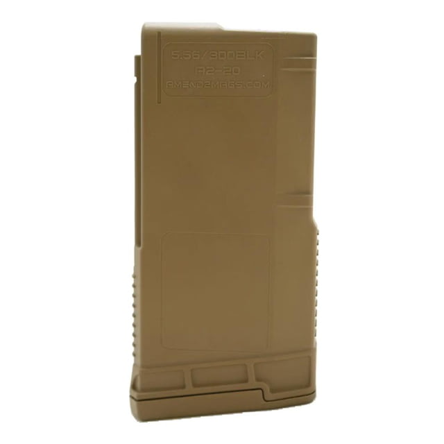 Amend2 C&E Innovations DBA Amend2 Amend2 SR-25 Mod-A Rifle Magazine Coyote Brown 7.62x51 20/rd - $18.99 at Optics Planet