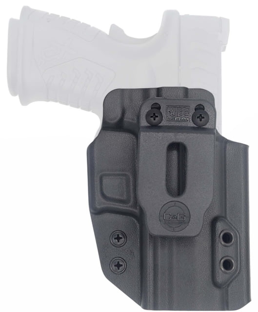 C&G Holsters Covert IWB Holsters Springfield XD/XD-M Elite 3.8'' Right Hand Black - C&G Holsters
