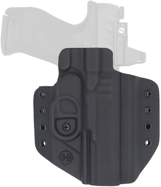 C&G Holsters Covert OWB Belt Holster Walther PDP 4.5'' Right Hand Black