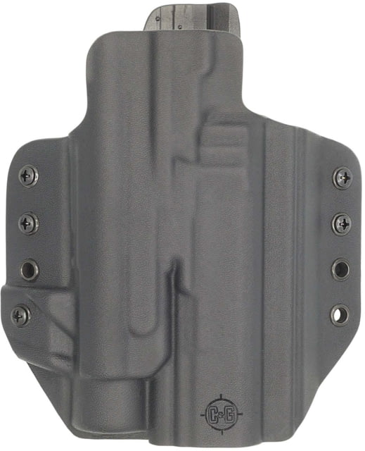 USED C&G Holsters Tactical OWB Belt Holster Walther PDP 4.5''/4'' TLR1/HL Left Hand Black  EDEMO1 Used Condition Fair - C&G Holsters
