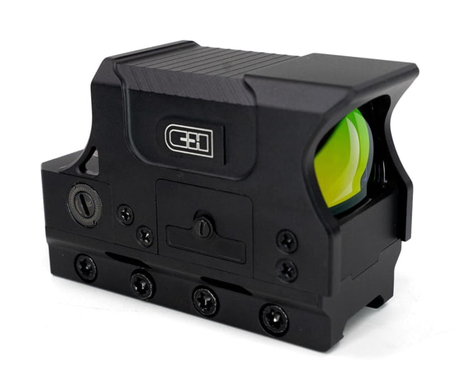 C&H Precision Weapons ERD-1 1x 27.5x36mm Red Dot Sight Multi-Reticle Black - C&H Precision Weapons