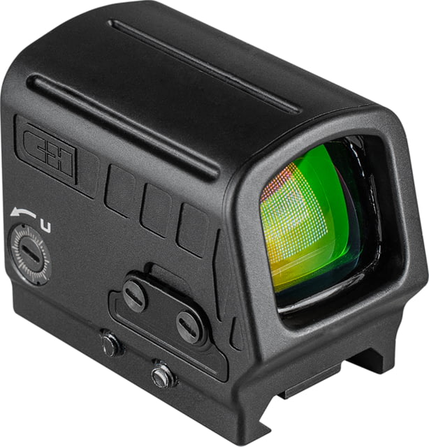 C&H Precision STRYKR Red Dot 3 MOA Red Dot and 33 MOA Circle Matte Finish Black
