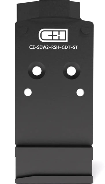 C&H Precision Weapons V4 CZ Shadow 2 OR Optic Mounting Plate Holosun 507c Black