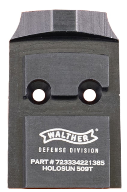 C&H Precision Weapons Walther Defense PDP 1.0 to Holosun 509T Adapter Plate Steel - C&H Precision Weapons