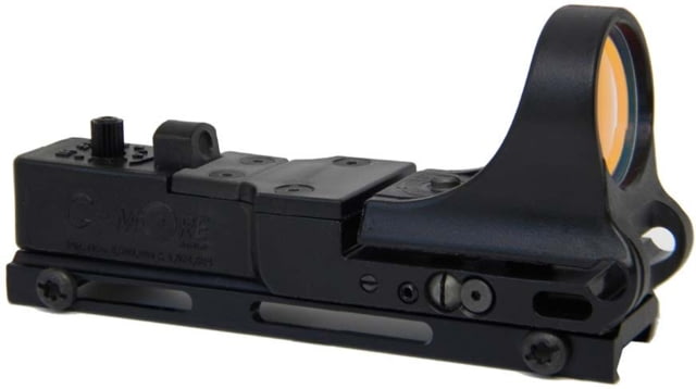 C-MORE Railway Red Dot Sight w/Standard Switch Black 4 MOA - C-More