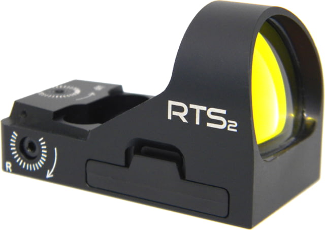 C-MORE RTS2 1x V5 Micro Red Dot Sight 6 MOA Dot Matte Black - C-More