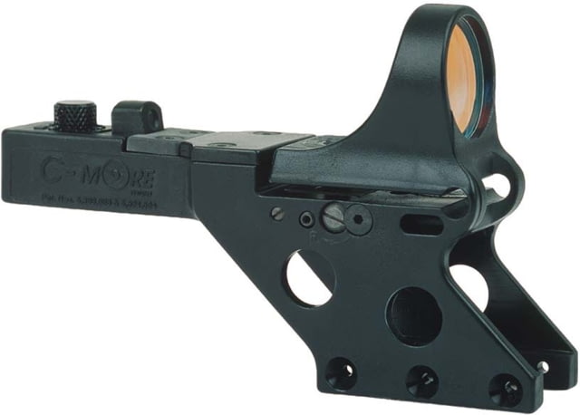 C-MORE  Serendipity Red Dot Sight w/Click SwitchFrame Width 1in Black 8 MOA - C-More