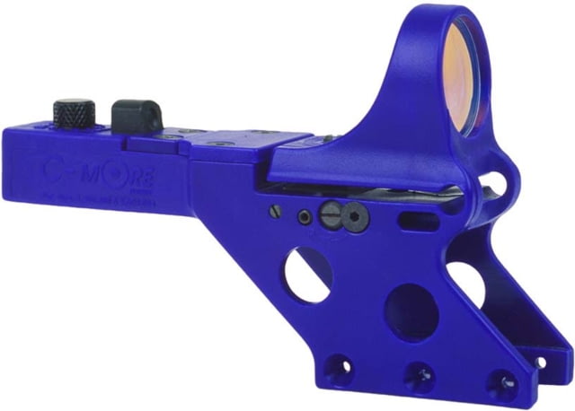C-MORE  Serendipity Red Dot Sight w/Click SwitchFrame Width 1inBlue8 MOA - C-More