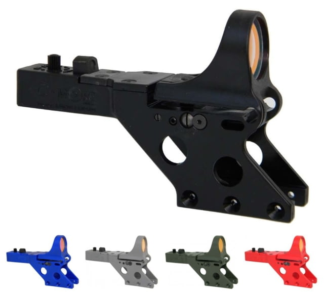 C-MORE Serendipity Red Dot Sight w/Standard Switch,Frame Width .830in,Olive Drab Green, 4 MOA SL830OD-4 by USA C-More Red Dot Sights