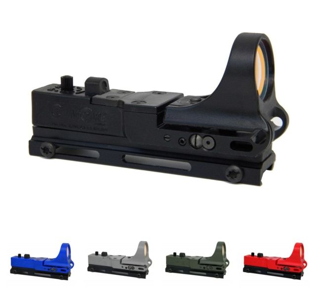 C-MORE Tactical Railway Red Dot Sight w/Standard Switch, Red, 16 MOA TRWR-16 by USA C-More Red Dot Sights