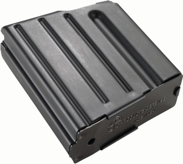 amag Stainless Steel Magazine CS Spring CPD Plate 7.62x51mm/.308/6.5 Creedmoor 5RD Proprietary Black/Black 5RD Ammo