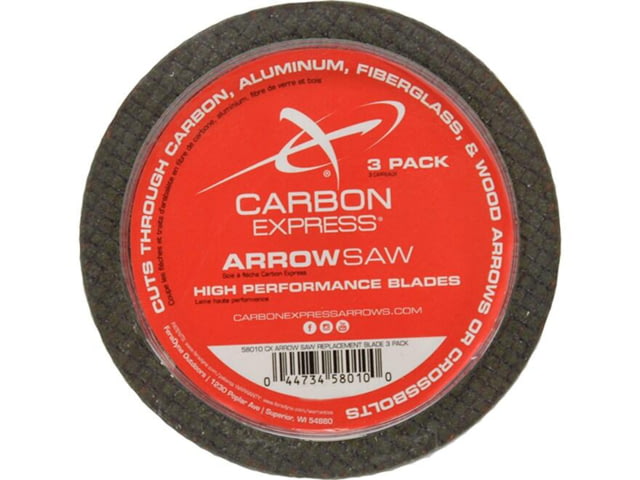 Tru-Fire Carbon Express CX Arrow Saw Replacement Blades 3pk D808B6D1 GF