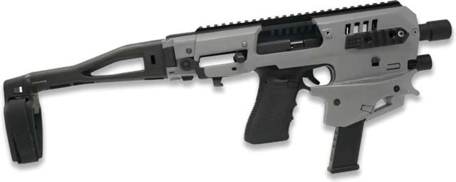 CAA 2.0 Gen 2 Glock 17/19/19X/22/23/25/31/32/45 Micro Conversion Kit Tungsten Gray