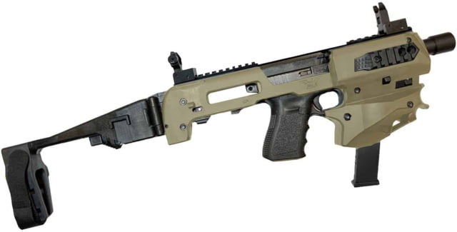CAA Gen 3 Glock 17/19/19X/22/23/31/32/G45 Micro Conversion Kit FDE Tan
