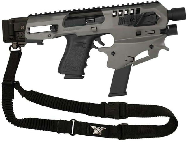 CAA Micro Conversion Kit Gen 2 for Glock 17/19/19X/22/23/31/32/45 w/ TAC Compartment Tungsten - CAA